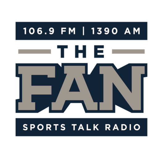 106.9 The FAN logo
