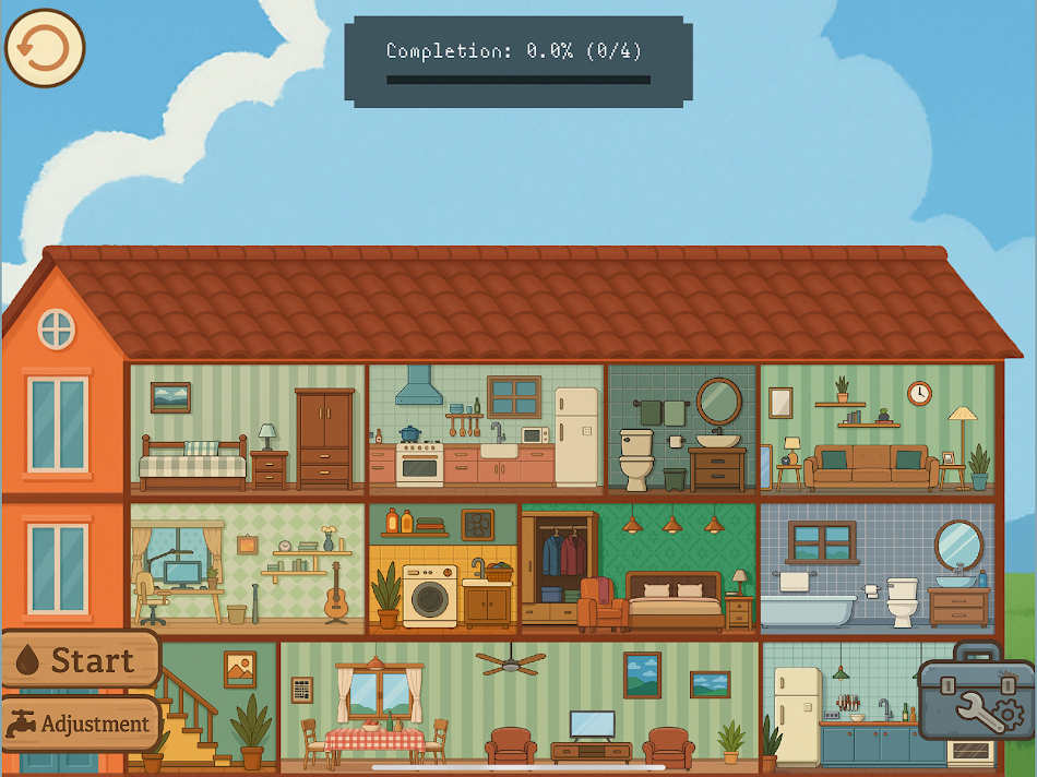 #2. PipeFlow: Pressure Puzzle (Android) Ved: Yau Hing Tech Consultant Company Limited