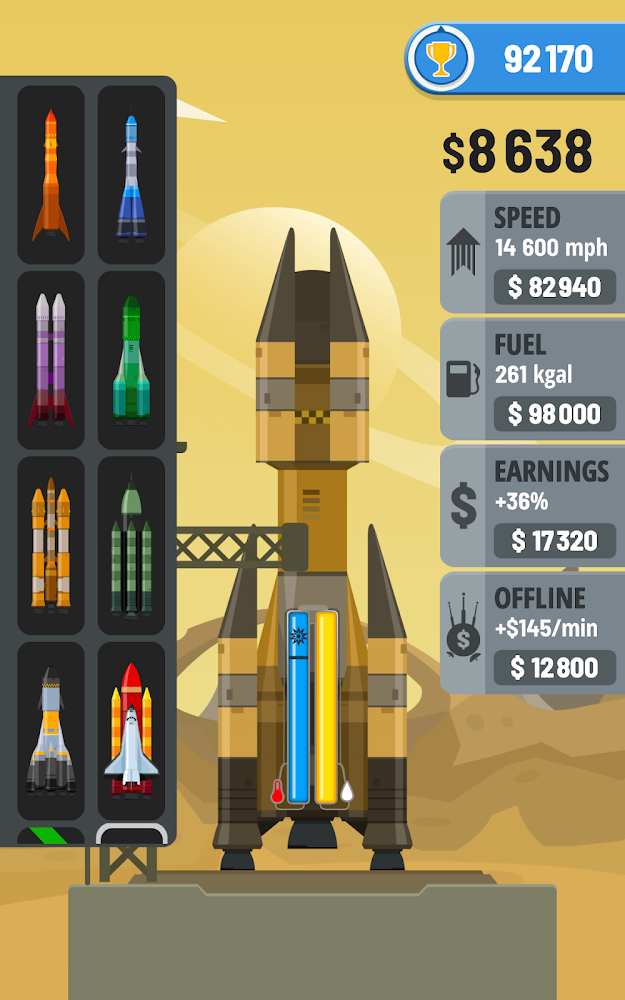 Rocket Sky! (Mod Money)