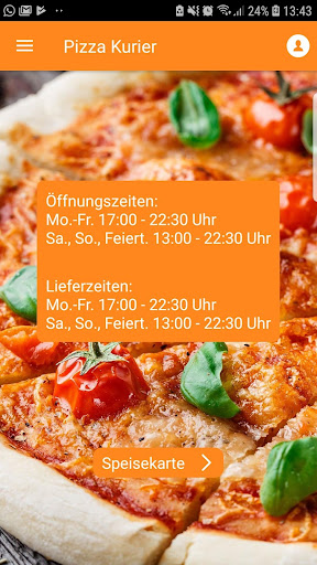 Pizza Kurier Steinhagen Screen 2