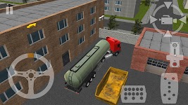 screenshot of Semi Driver Trailer Parking 3D