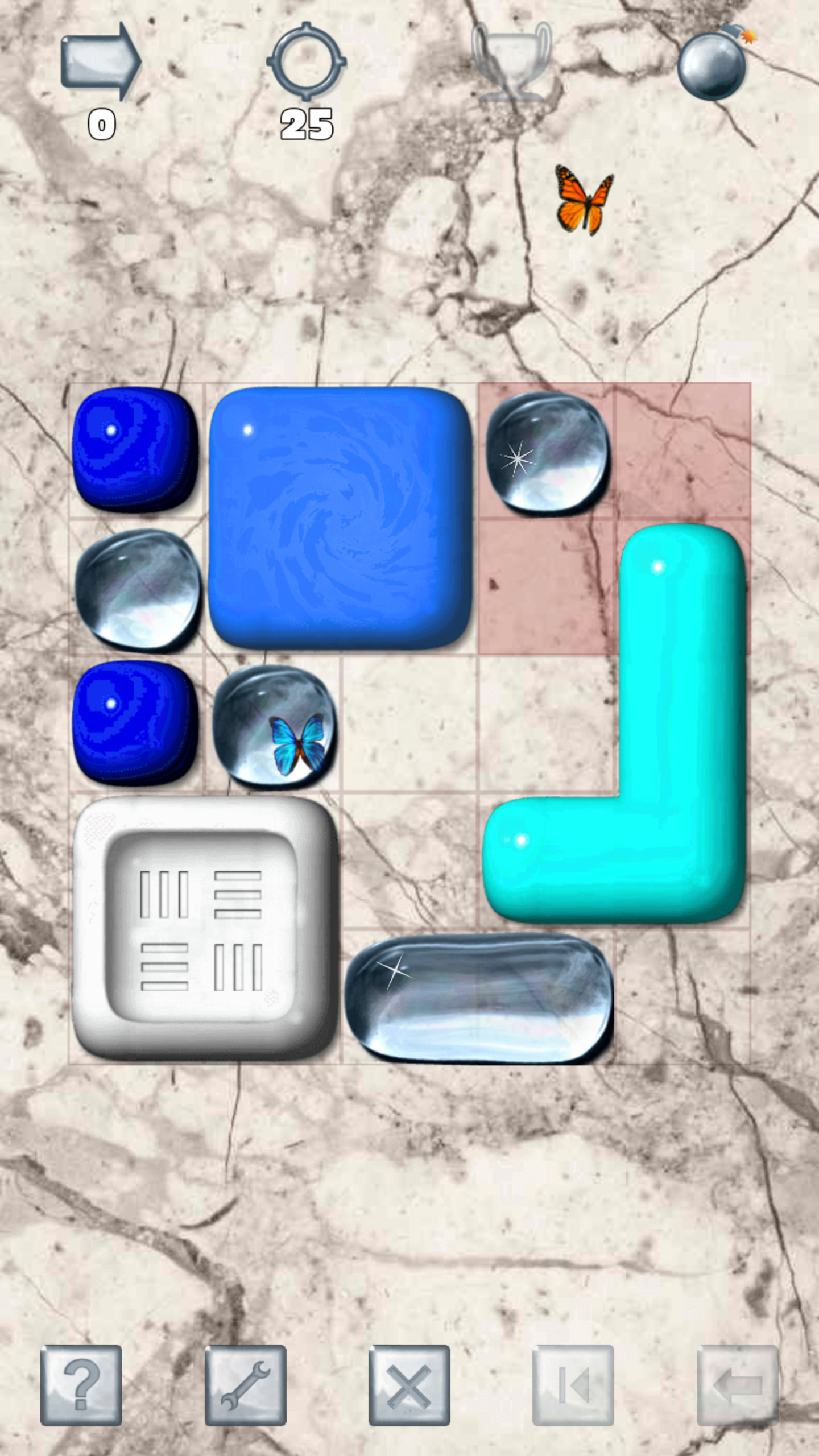 Android application Sticky Blocks Sliding Puzzle screenshort