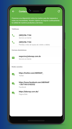 ABONET Screen 3