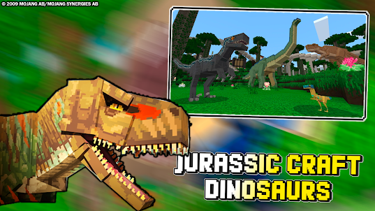 Jurassic Dinosaurs: MCPE Mods
