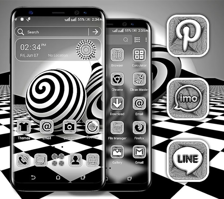 Illusion Launcher Theme - 2.9 - (Android)