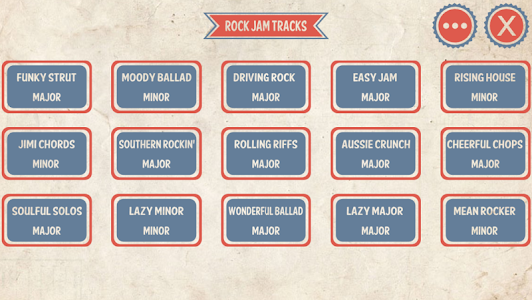 Rock Guitar Jam Tracks Unknown