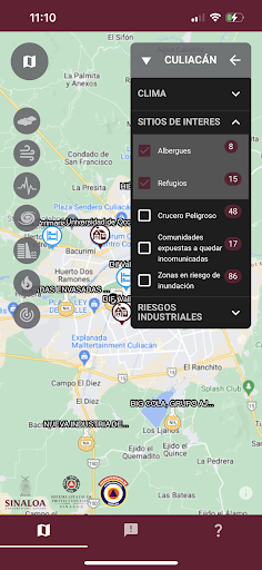 Android application Katrina Sinaloa screenshort