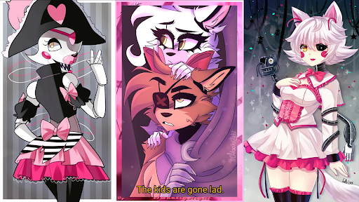 Foxy and Mangle Wallpaper