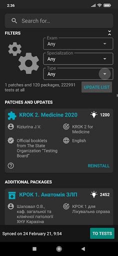 My successful KROK 1, 2, 3, M Screen 3