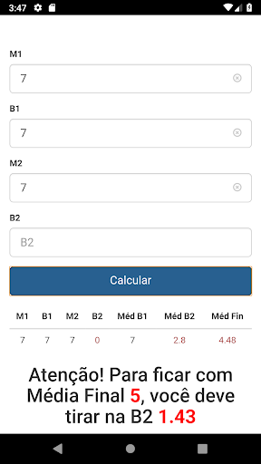Metrocamp Calculo Media Screen 2