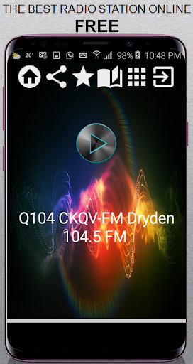 Android application Q104 CKQV-FM Dryden 104.5 FM C screenshort