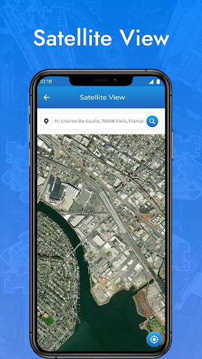 Live Satellite Map Navigation Screen 3