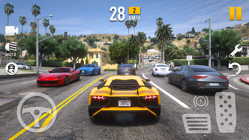 Android application Lambo Driving Simulator screenshort