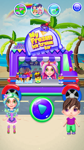 Android application My Frozen Ice Cream screenshort