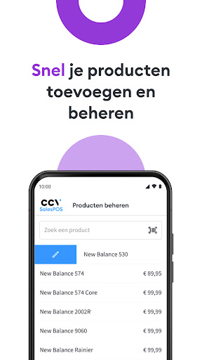 CCV SalesPOS – kassasysteem Screen 3