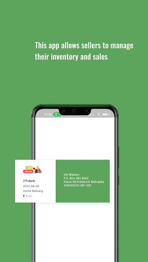 Cartlist Merchant Screen 2