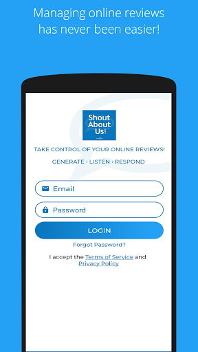 Shout About Us Screen 2