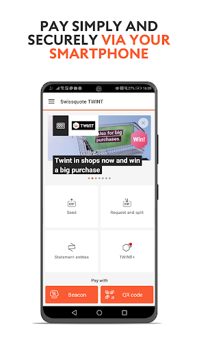Swissquote TWINT Screen 3