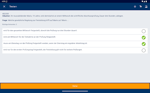 IHK.AEVO Trainieren – Testen screenshot 18