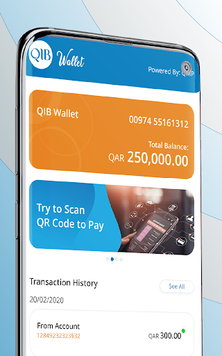 QIB Wallet screenshot 2