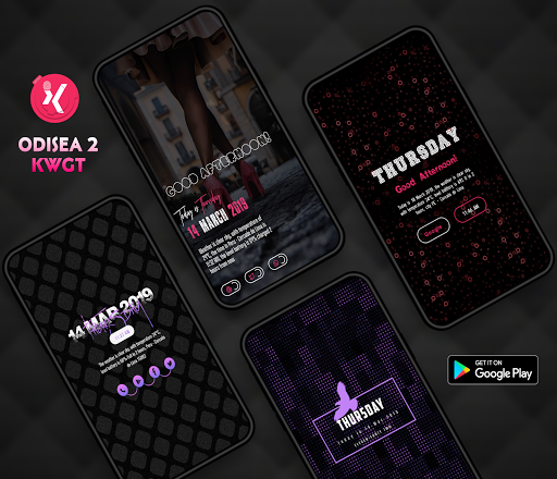 Android application Odisea 2 KWGT screenshort