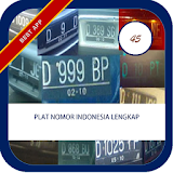 Plat Nomor Indonesia Lengkap icon
