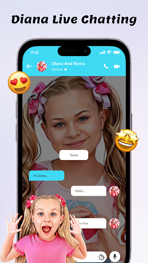 Diana and Roma Fake Video Call Screen 3