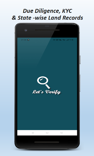 Android application Let's Verify screenshort