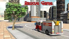 米国消防トラックシミュレーター-シティレスキューヒーローのおすすめ画像4