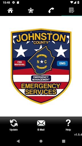 Android application Johnston County Emergency Svc. screenshort