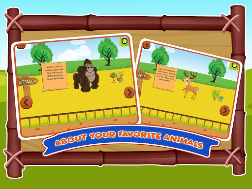 Android application Learn Animal Zoo Kids Games screenshort