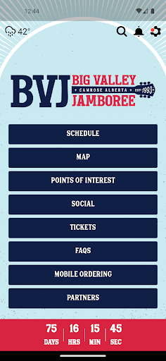 Android application BVJ 2024 screenshort