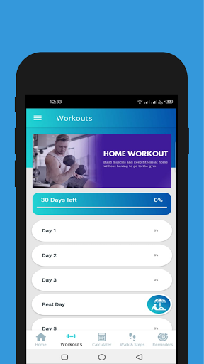 Home Workout - Fitness and hea Screen 2