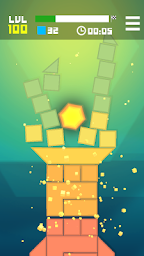 Hexagon Tower Balance Puzzles