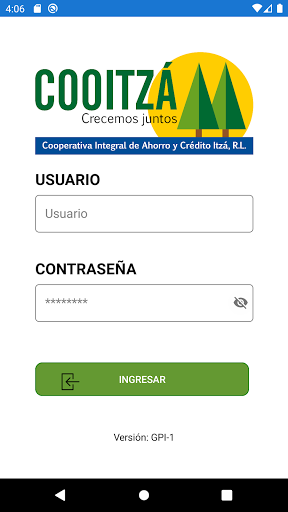 Android application Cooitzapp screenshort