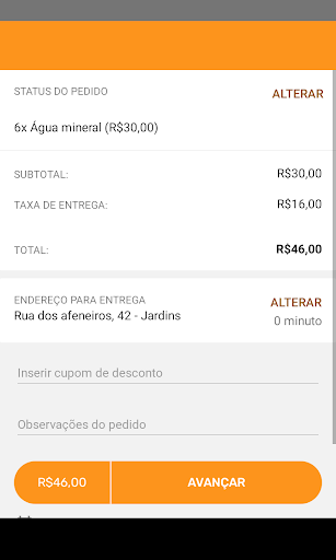 Salgados Do Rei Delivery Screen 3