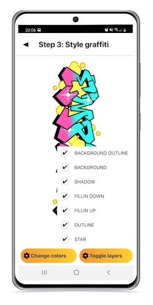 Captura 13 Graffiti Generator android