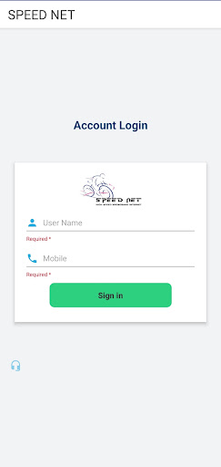 Speed Net CRM Screen 2