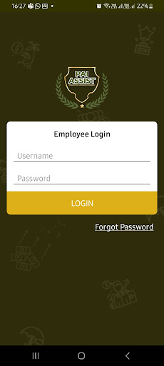 Android application PAI Assist-Police screenshort