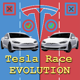 Tesla Race - Dois carros