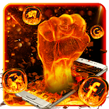 Fire Fist Mobile Theme icon