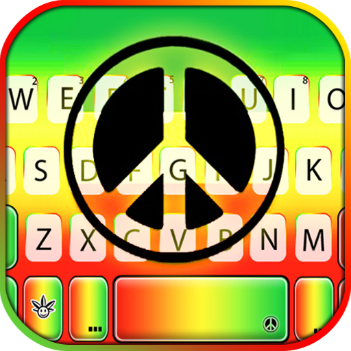 Peace Reggae Keyboard Theme logo