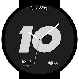 চিহ্নৰ প্ৰতিচ্ছবি Big Hour X - Wear OS Watchface