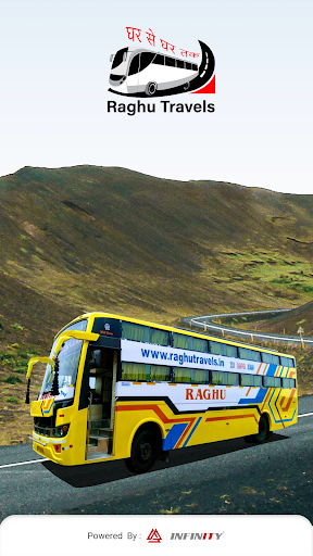 Android application Raghu Travels screenshort
