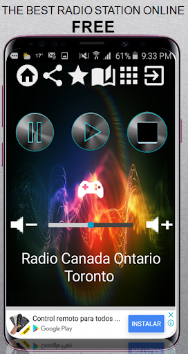 Android application Radio Canada Ontario Toronto C screenshort