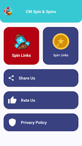 Android application Spin Master -Coin & Spins Link screenshort