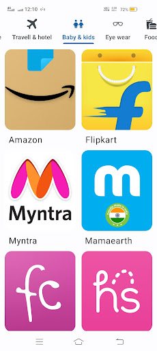 All In One Online Shopping App Screen 3