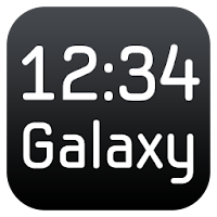 Galaxy Clock Widget