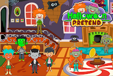 screenshot of My Pretend Halloween Town