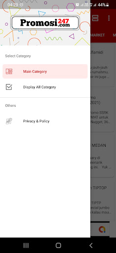 Android application Promosi247 - Promo dan Diskon screenshort